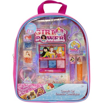 Townley Girl Disney Princess Plecak Zestaw kosmetyków do makijażu