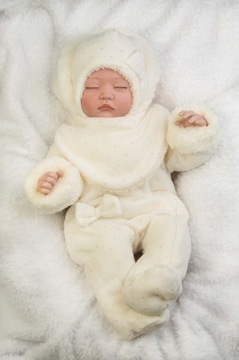 КОСТЮМ-СВИТЕР, утепленный мехом, ЖЕМЧУГ 74