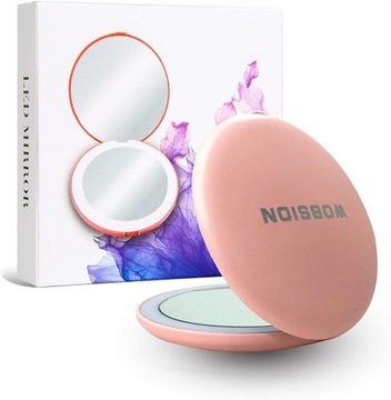 wobsi СКЛАДНОЕ СВЕТОДИОДНОЕ КАРМАННОЕ ЗЕРКАЛО ДЛЯ СУМКИ