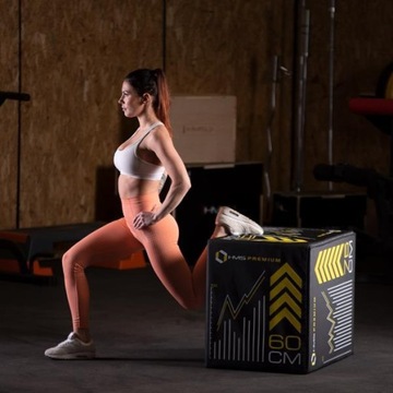 Коробка для тренировок HMS JUMP BOX FITNESS GYM, НЕСКОЛЬЗЯЩАЯ