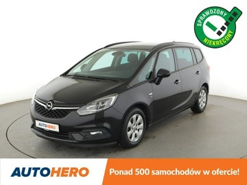 Opel Zafira C Tourer Facelifting 1.4 Turbo 140KM 2017 Opel Zafira navi klima auto grzane fotele czujniki