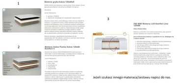 KLUPŚ Marsell комплект, комод, шкаф, детская кроватка, матрас