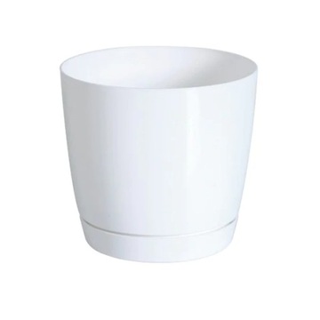 Doniczka Coubi okrągła 12 cm biały