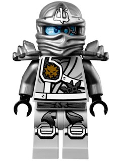 LEGO Figurka Ninjago - Zane (Jungle Robe) - Tournament of Elements - njo111