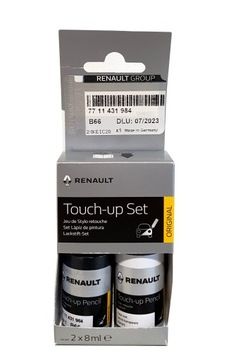 ZAPRAWKA KOLOR B66 RENAULT LAKIER GRIS ECLIPSE