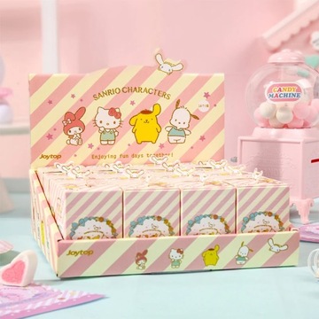 Sanrio ленты наклейки глухая коробка Kawaii Hello Kitty Cinnamoroll Melody Pompom