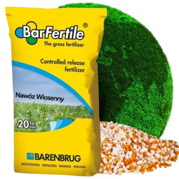 NAWÓZ PREMIUM BARENBRUG BARFERTILE START WIOSENNY 20KG