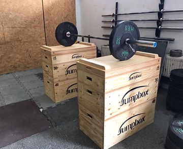 Bloki rwaniowe jerk blocks Bloki Ciężarowe JumpBox