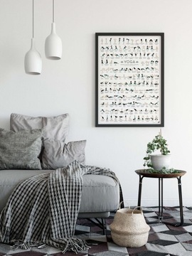 Плакат йоги