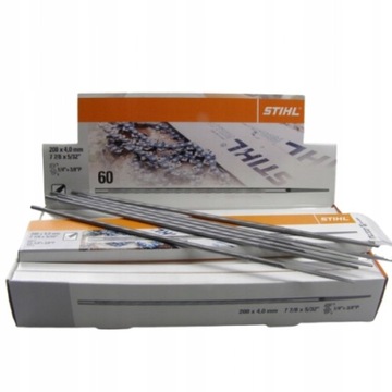 PILNIK OKRĄGŁY 4,8 MM DO ŁAŃCUCHÓW STIHL - 6 SZT