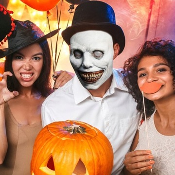 Жуткая МАСКА Улыбающийся Белоглазый Злой C