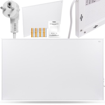 Panel grzewczy IR CRONOS Carbon P1000 White