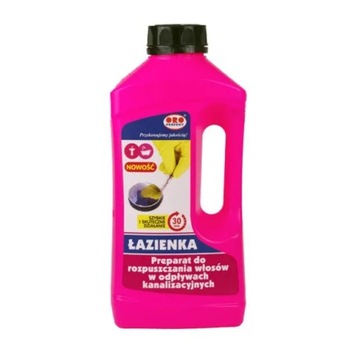 ORO Preparat do ROZPUSZCZANIA WŁOSÓW odpływach kanalizacyjnych, 800 ml
