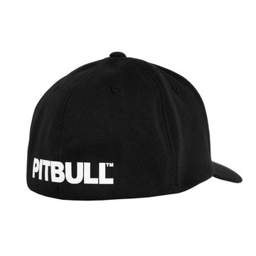 Czapka Pit Bull Full Cap Classic New Logo '24 Biała/Czarna L/XL