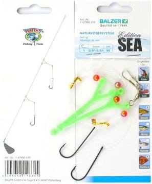 SURFCASTING ŁOWIENIE Z PLAŻY SYSTEM B-015