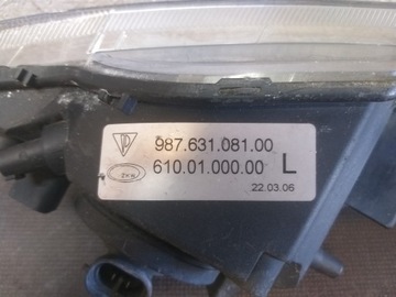 HALOGEN LEVÝ PORSCHE BOXER 987 98763108100