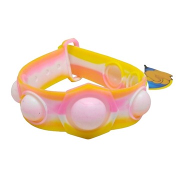 PUSH BUBBLE POP IT BRANSOLETKA OPASKA REGULOWANA ANTYSTRESOWA SENSORYCZNA