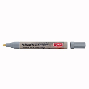 Marker do renowacji nagrobków SREBRNY Toma