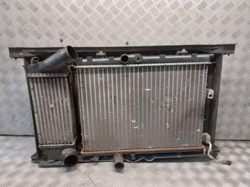 CHŁODNICA WODY INTERCOOLER WENTYLATOR PEUGEOT 307