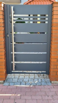 Brama żaluzja aluminiowa 4x1,50 żaluzjowa
