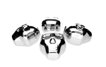 Металлические кубики льда для напитков ЧЕРЕПЫ для виски