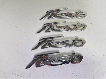 FORD FIESTA MK7 ZNAKY ZNAK NÁPIS NA KRYT