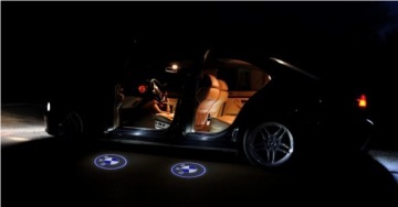 СВЕТОДИОДНЫЕ ПОДСВЕТКИ С ЛОГОТИПОМ x2 ПРОЕКТОРЫ ДВЕРНЫХ СВЕТОВ BMW X5 E53 BMW E39