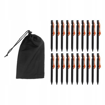 ALUMINIOWE ŚLEDZIE DO NAMIOTU Y-STAKE 18CM-20SZT
