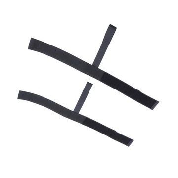 1 пара ласт для дайвинга с фиксированными ремнями, универсальный, простой в установке, черный цвет