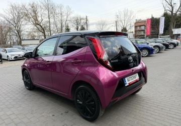 Toyota Aygo II Hatchback 3d Facelifting 1.0 VVT-i 72KM 2019 Toyota Aygo salon Polska ,Kamera cofania Benzyna 72KM, zdjęcie 24