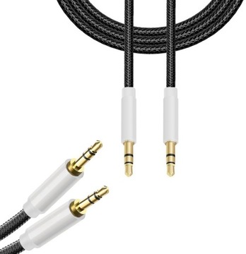 KABEL JACK-JACK 85CM AUDIO AUX TELEFON-RADIO AUTO