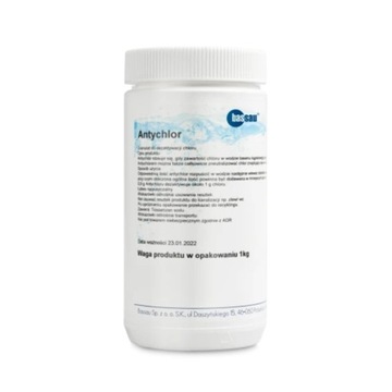 Antychlor Granulat Bassau chemia basenowa 1kg