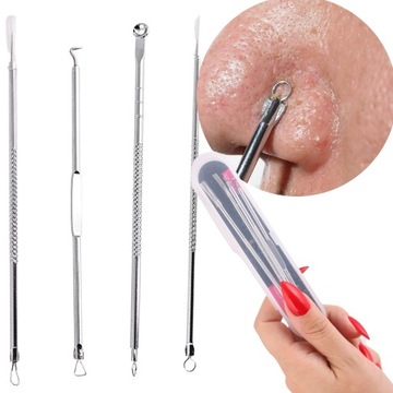 НАБОР ЛОЖЕК UNY ДЛЯ УДАЛЕНИЯ ЧЕРНЫХ КОРОТКОВ, ЧЕРНЫХ ПЫПЕЙ, ЧЕРНЫХ ЧЕХОЛОВ