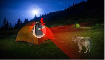 МИНИ-ПИР-ДАТЧИК ДВИЖЕНИЯ С СИГНАЛИЗАЦИЯЮ 120 ДБ ПОРТАТИВНЫЙ ТУРИСТИЧЕСКИЙ СВЕТОДИОДНЫЙ СВЕТОДИОД SOS