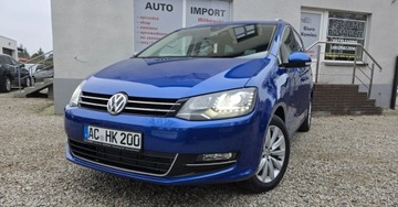 Volkswagen Sharan II Van Facelifting 2.0 TDI SCR 150KM 2019 Volkswagen Sharan 2,0 TDI 150 KM NAVI bi xenon OPLACONY 120 tys km 7 osob