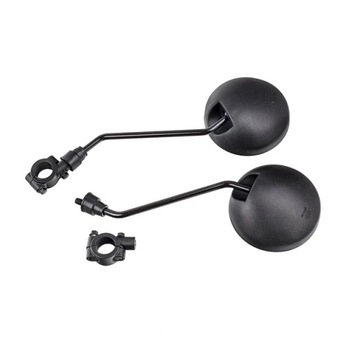 Lustro Lampstand 1/2 szt. Obrotowy 360° MTB Road Bike Motocykl Zginany wąż