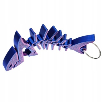Брелок Тик Ток Акула Брелок + Нож 3D Брелок