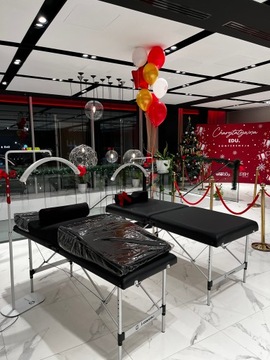 Косметическая кровать для ресниц Складной портативный стол 2 SEG Алюминий