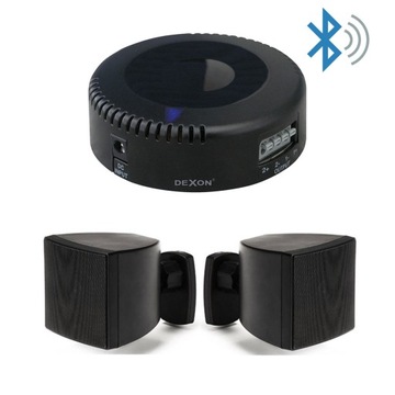 DEXON GŁOŚNIKI Z BLUETOOTH DO KUCHNI ŁAZIENKI