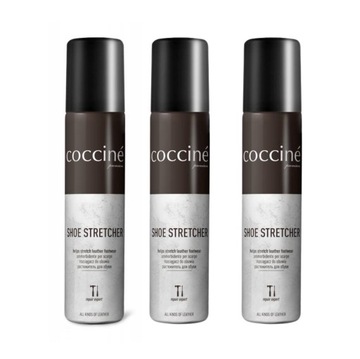 3x Coccine Shoe Stretcher Rozciągacz do Obuwia w Sprayu o Pojemności 75 ml