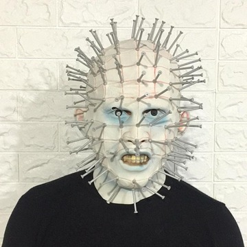Maska Hellraiser Pinhead Horror maska Party karnaw