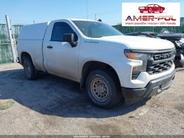 Chevrolet Silverado II 2023 Chevrolet Silverado 1500 2WD STANDARD BED WT, 2023r., 2.7L 2.7 Benzyna