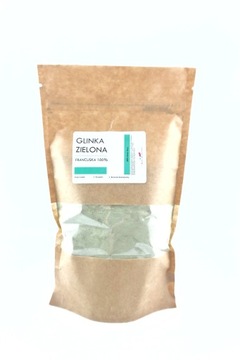 GLINKA ZIELONA 200g 100% francuska na trądzik