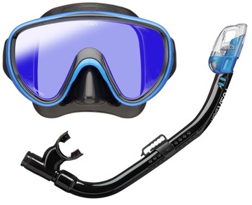 TUSA SERENE MIRROR ZESTAW DO NURKOWANIA MASKA FAJKA ANTYREFLEX SNORKELING