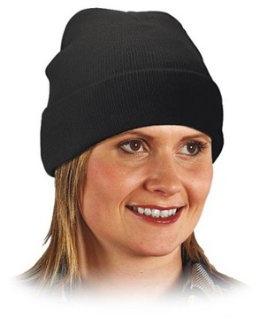 Теплая свернутая зимняя шапка унисекс с акриловой защитой Cool