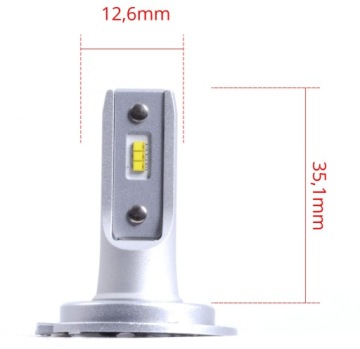 ПРЕМИУМ СВЕТОДИОДНЫЕ ЛАМПЫ H7 МОЩНЫЕ 6000K CANBUS EINPARTS