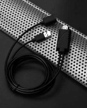 Переходник с USB 2.0 «мама» на HDMI «папа» Питание телевизора iOS клонирование Android