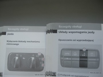 MERCEDES ACTROS MP2 instrukcja obsługi Actros PL