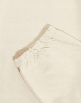 S2A311*БЕЖЕВЫЕ СПОРТИВНЫЕ БРЮКИ ИЗ ХЛОПКА