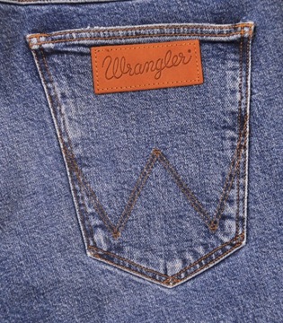 WRANGLER spodnie SKINNY low BLUE jeans BRYSON _ W31 L32